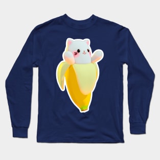 Banana's cat Long Sleeve T-Shirt